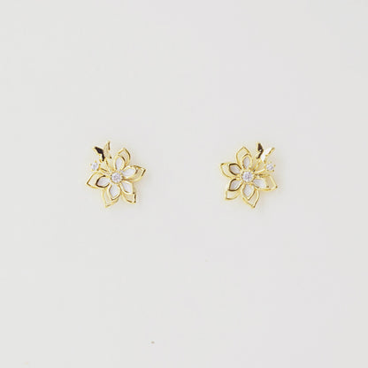 Gold Twilight Cosmos Earrings