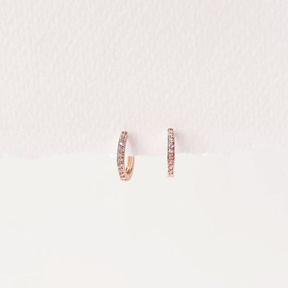 Heartfelt Huggie Hoop Earrings