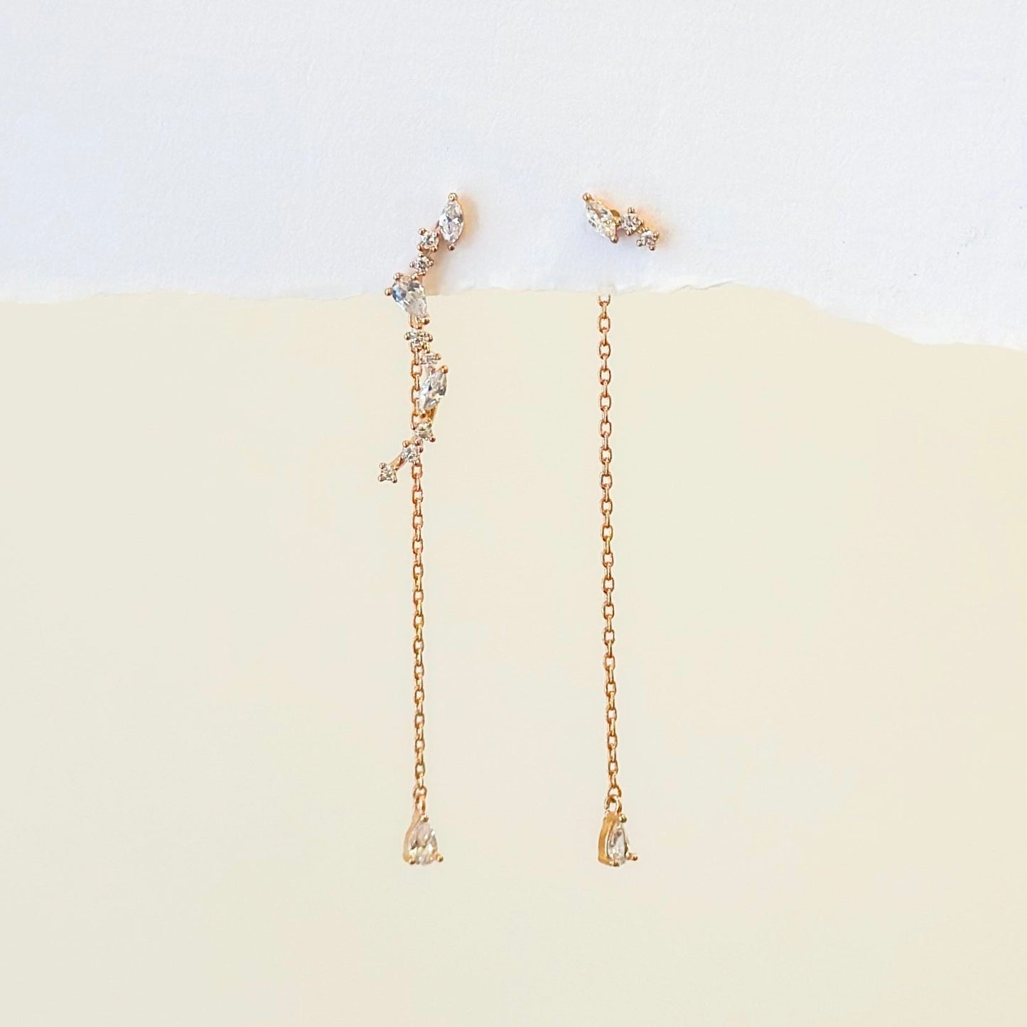 Rose Gold Liliane Earrings