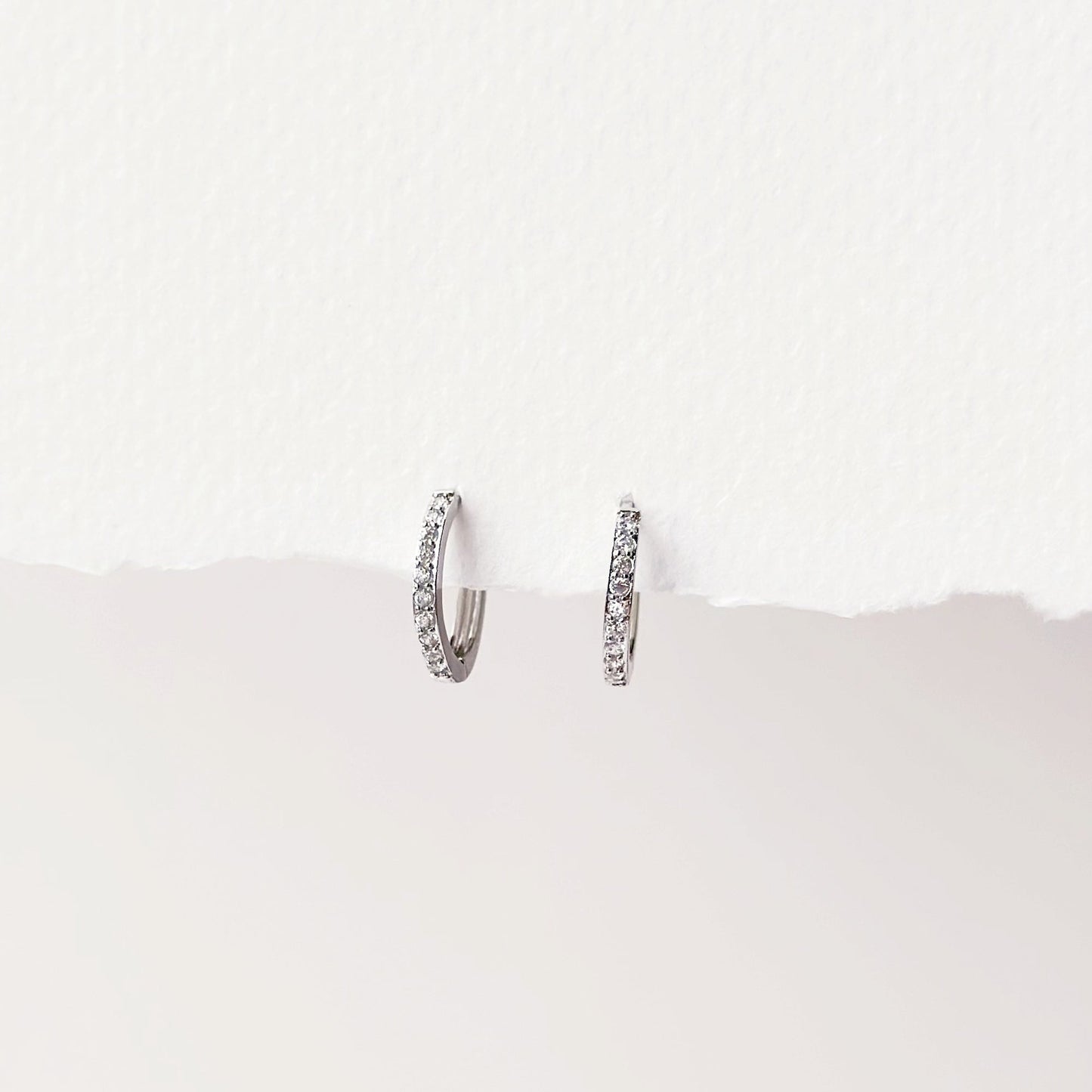 Heartfelt Huggie Hoop Earrings