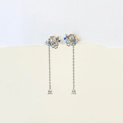 Silver Angelica Earrings