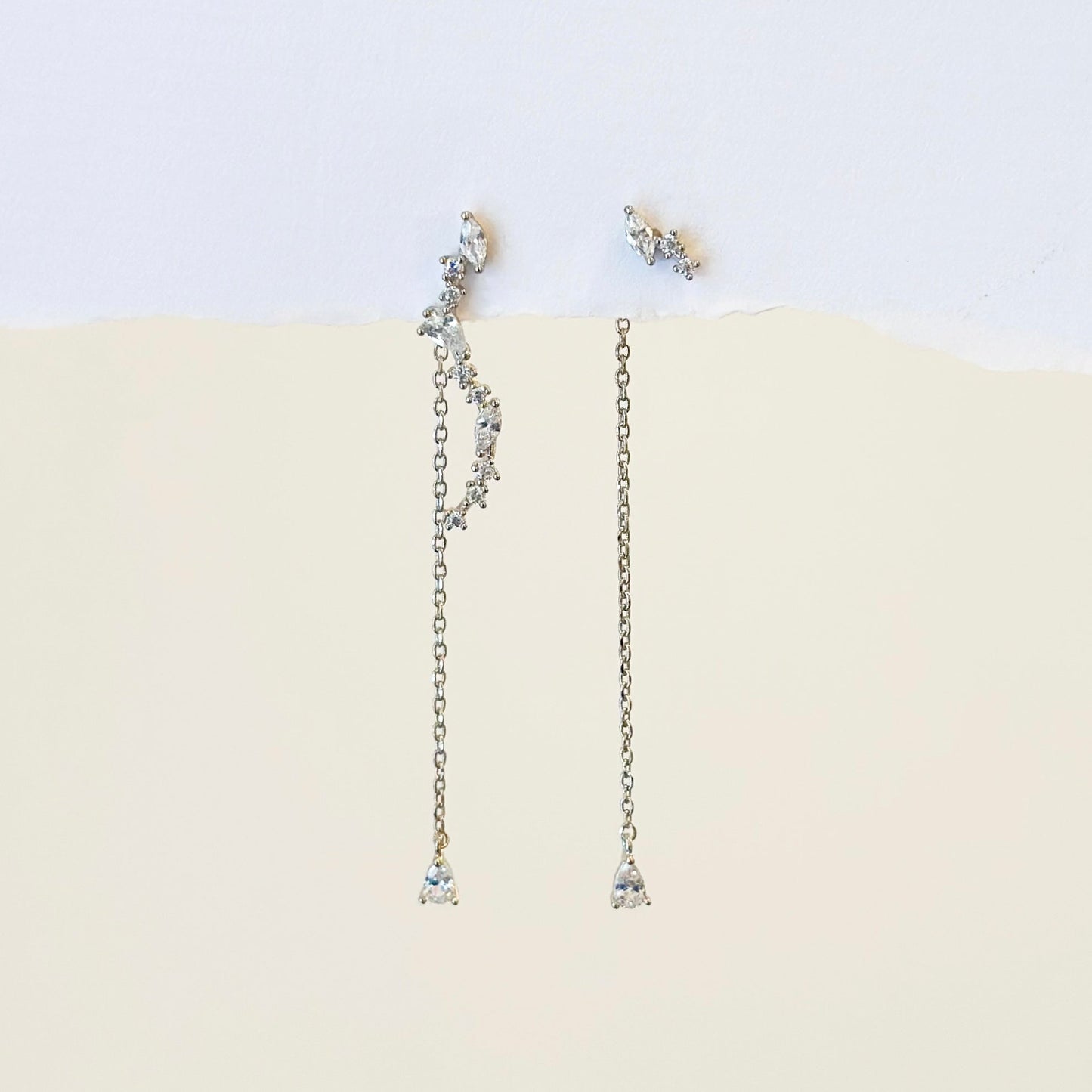 Silver Liliane Earrings