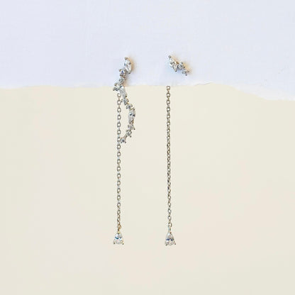 Silver Liliane Earrings