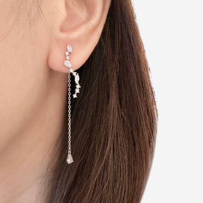 Silver Liliane Earrings