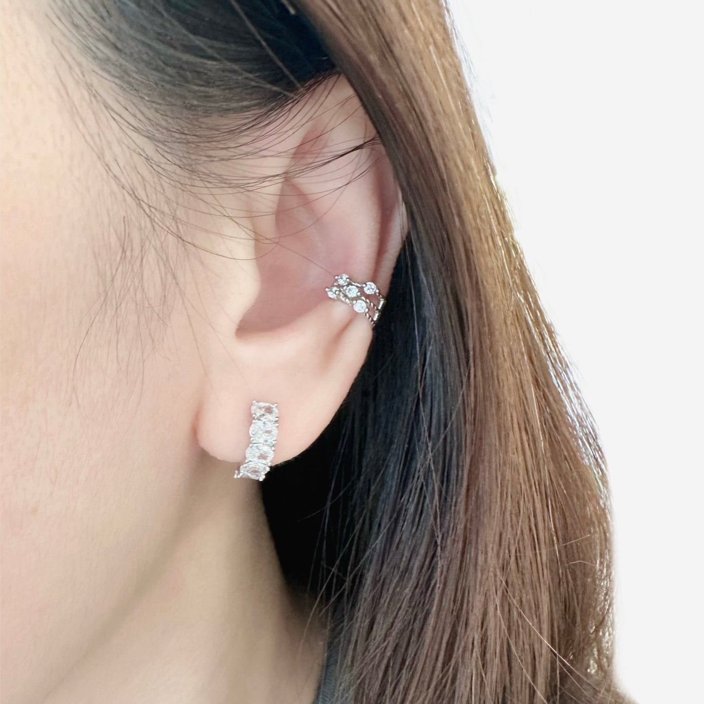 Silver Maisy Ear Cuff