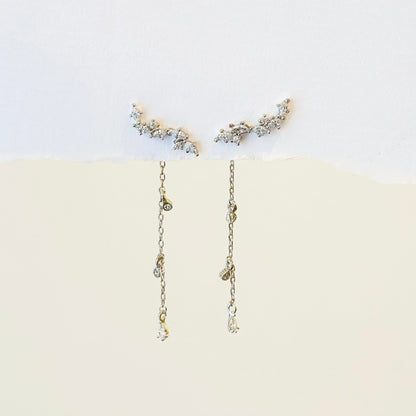 Silver Myrthe Earrings