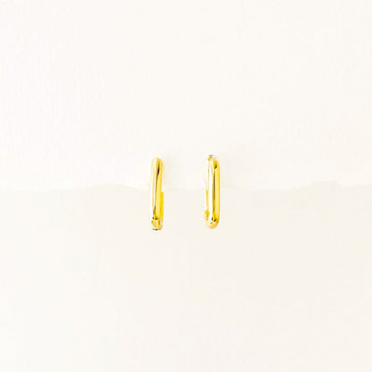 Evelina Huggie Hoop Earrings