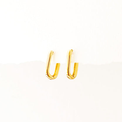 Evelina Huggie Hoop Earrings