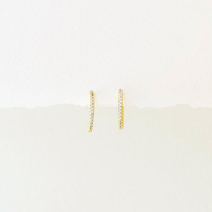 Soulheart Huggie Hoop Earrings