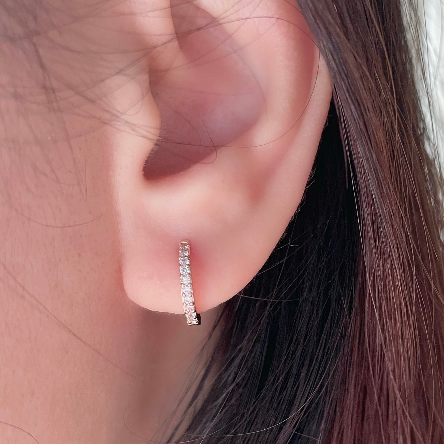 Heartfelt Huggie Hoop Earrings