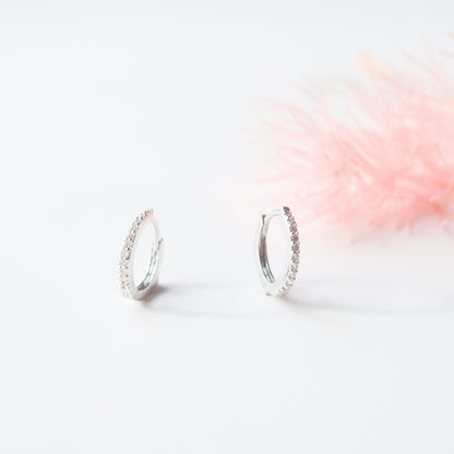 Heartfelt Huggie Hoop Earrings