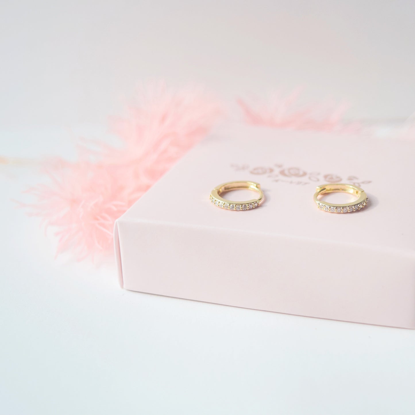 Heartfelt Huggie Hoop Earrings