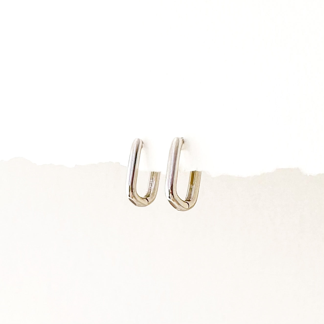 Evelina Huggie Hoop Earrings